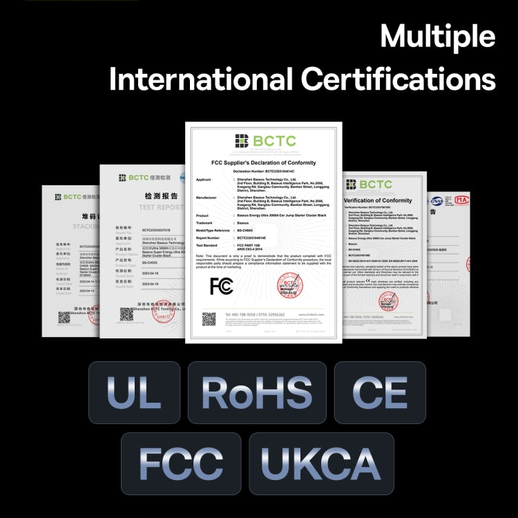 Baseus CH005 Super Energy Ultra Car Jump Starter 3000A(Black)