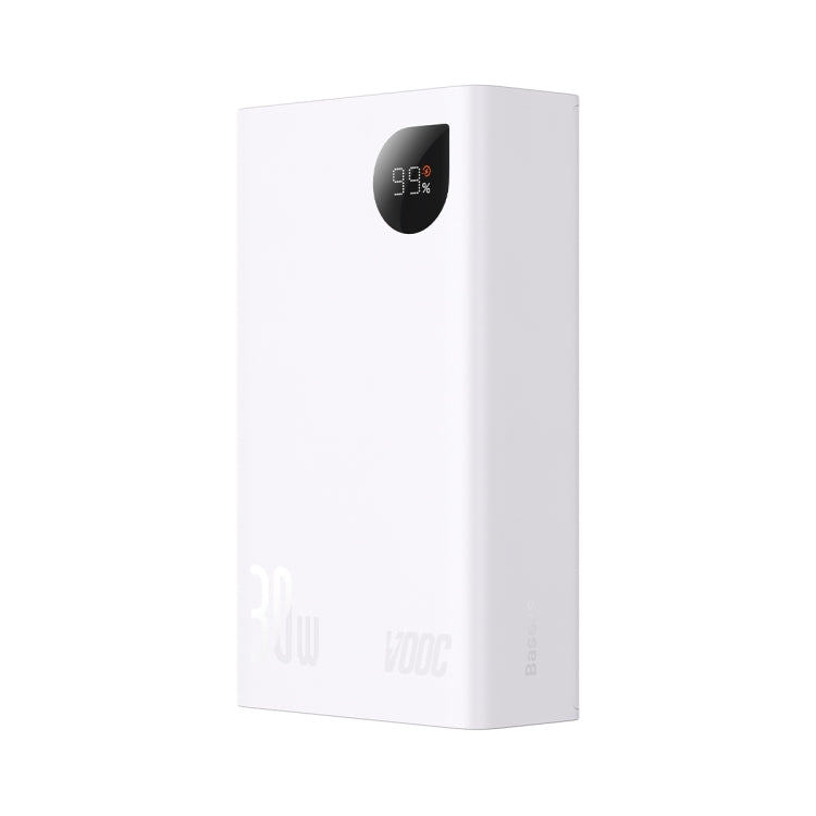 Baseus Adaman2 Digital Display Fast Charge Power Bank 20000mAh 30W VOOC Edition(White)