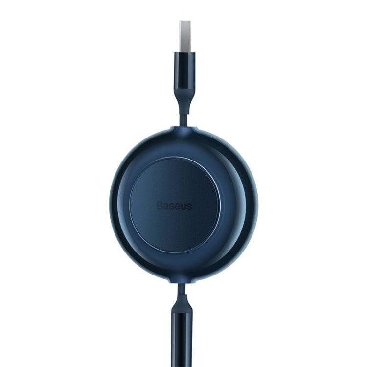 Baseus 3 in 1 USB to Type-C + 8 Pin + Micro USB Fast Charging Data Cable, Length: 1.1m