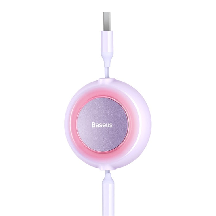 Baseus 3 in 1 USB to Type-C + 8 Pin + Micro USB Fast Charging Data Cable, Length: 1.1m