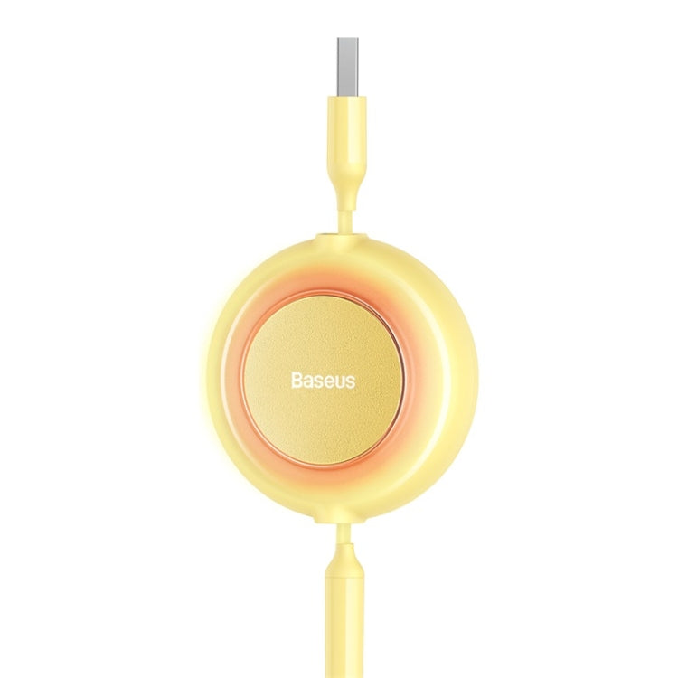 Baseus 3 in 1 USB to Type-C + 8 Pin + Micro USB Fast Charging Data Cable, Length: 1.1m