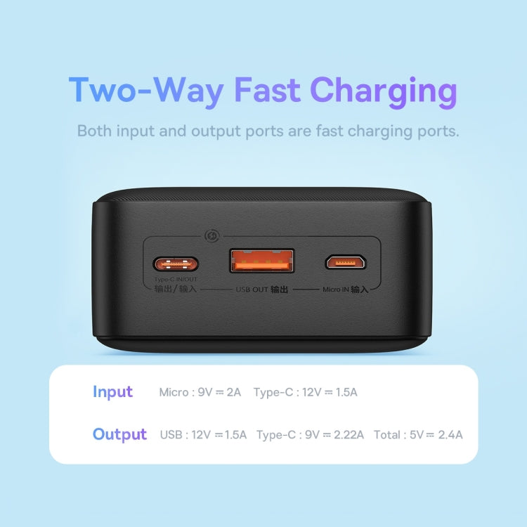 Baseus Airpow Fast Charge Power Bank 30000mAh 20W