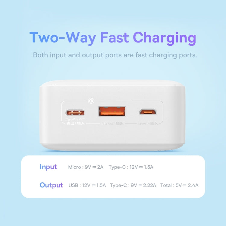 Baseus Airpow Fast Charge Power Bank 30000mAh 20W