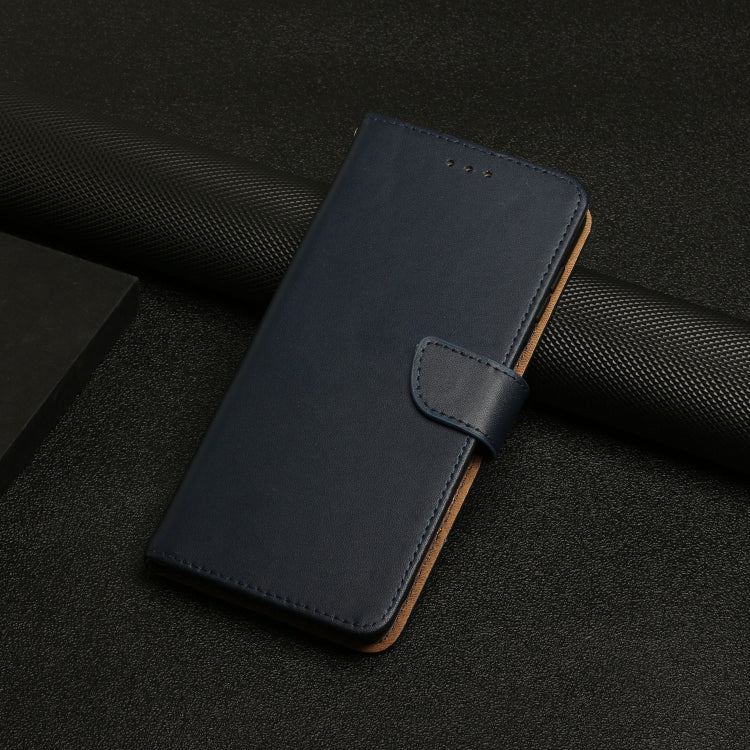 For iPhone 16 Pro Max Genuine Leather Fingerprint-proof Flip Phone Case