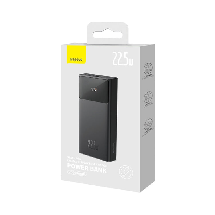 Baseus Star-Lord Digital Display Fast Charge Power Bank 10000mAh 22.5W