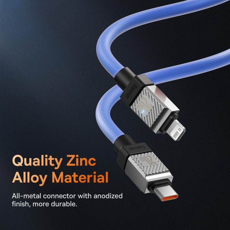 Baseus Cool Play Series 20W USB-C / Type-C to 8 Pin Fast Charging Data Cable, Length: