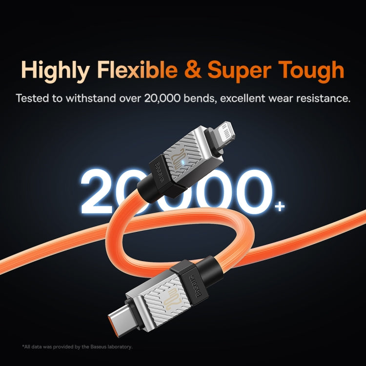 Baseus Cool Play Series 20W USB-C / Type-C to 8 Pin Fast Charging Data Cable, Length: