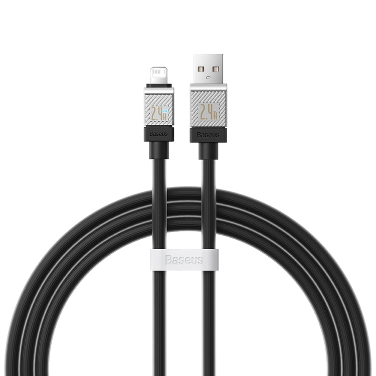 Baseus Cool Play Series 2.4A USB to 8 Pin Fast Charging Data Cable, Length: