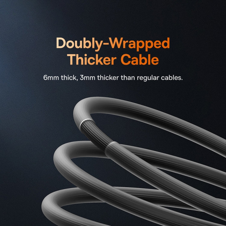 Baseus Cool Play Series 2.4A USB to 8 Pin Fast Charging Data Cable, Length: