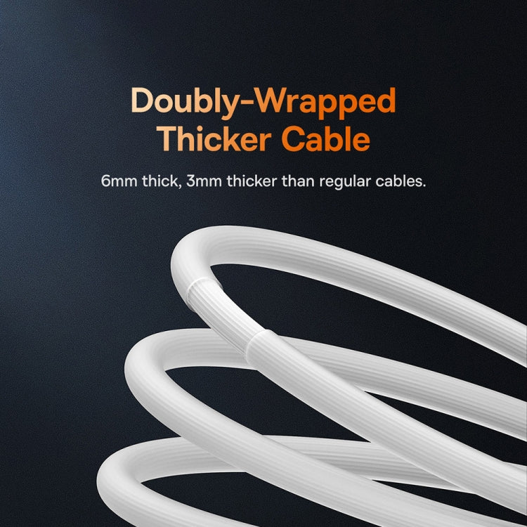 Baseus Cool Play Series 2.4A USB to 8 Pin Fast Charging Data Cable, Length: