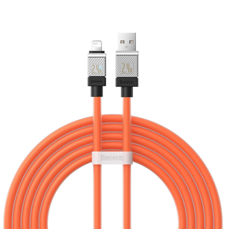 Baseus Cool Play Series 2.4A USB to 8 Pin Fast Charging Data Cable, Length: