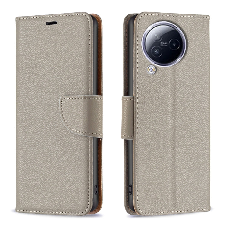 For Xiaomi Civi 3 5G Litchi Texture Pure Color Leather Phone Case