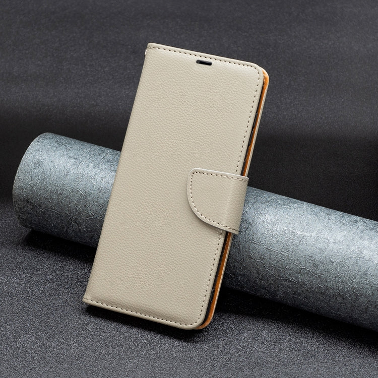 For Xiaomi Redmi 12 4G Litchi Texture Pure Color Leather Phone Case