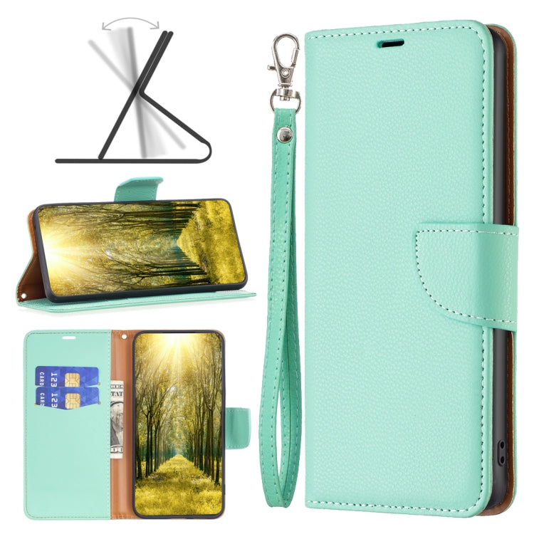 For Xiaomi Redmi 12 4G Litchi Texture Pure Color Leather Phone Case