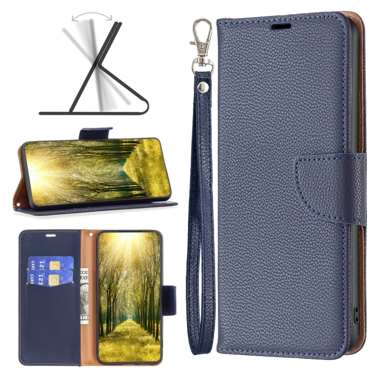 For Xiaomi Redmi 12 4G Litchi Texture Pure Color Leather Phone Case