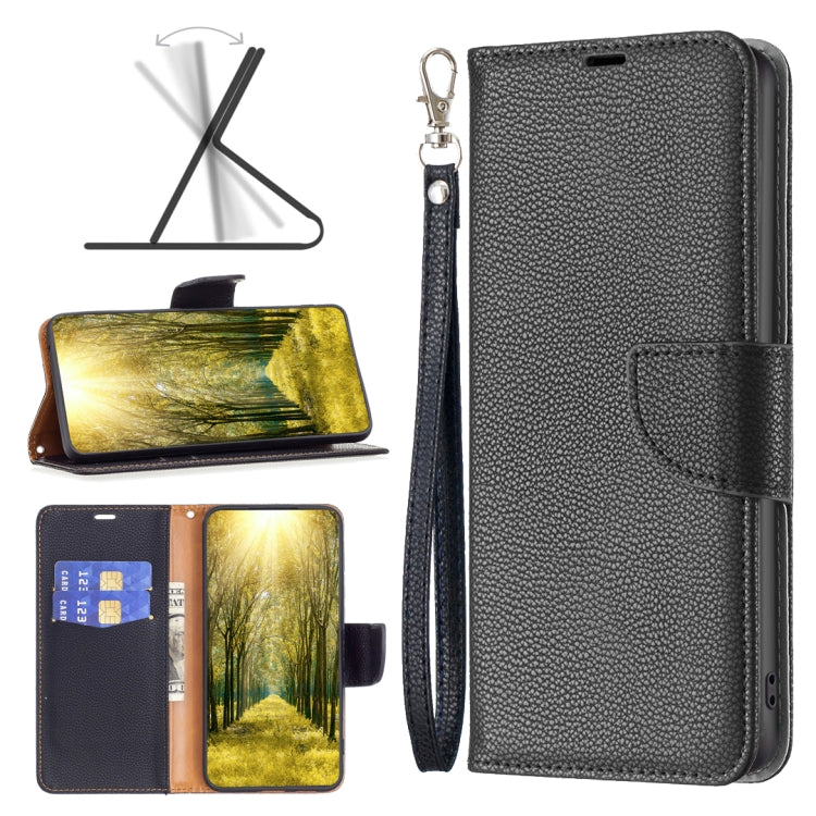 For Xiaomi Redmi 12 4G Litchi Texture Pure Color Leather Phone Case