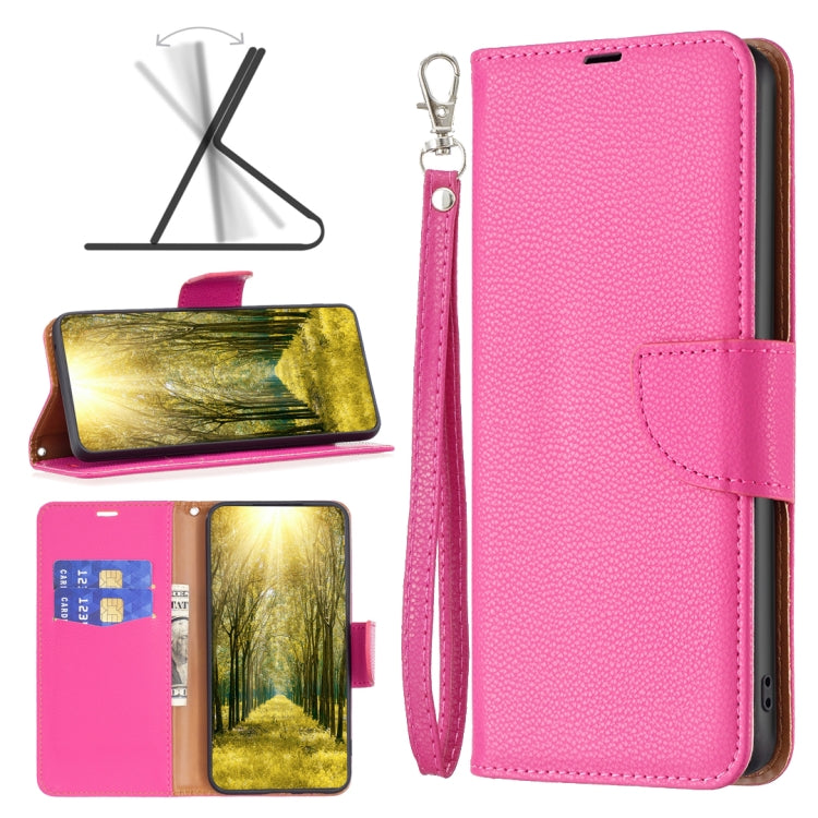 For Xiaomi Redmi 12 4G Litchi Texture Pure Color Leather Phone Case