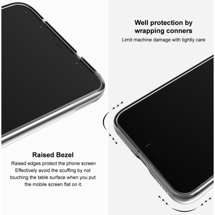 For Google Pixel 8 IMAK UX-5 Series Transparent Shockproof TPU Protective Phone Case