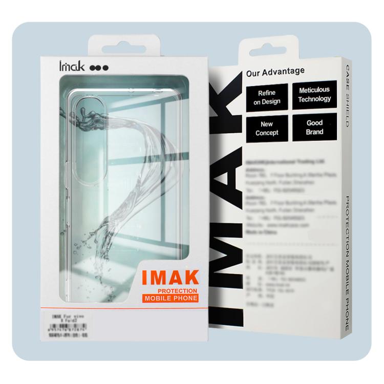 For Google Pixel 10a IMAK UX-10 Series Transparent Shockproof TPU Phone Case - Transparent