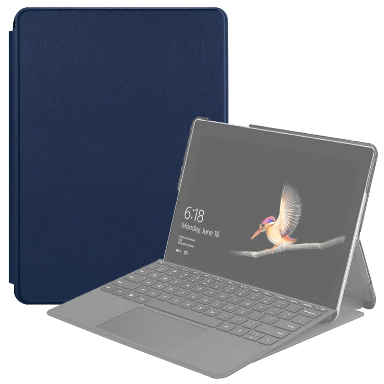 For Microsoft Surface Go 2 / Surface Go Voltage Elastic Texture Horizontal Flip Leather Case with Holder