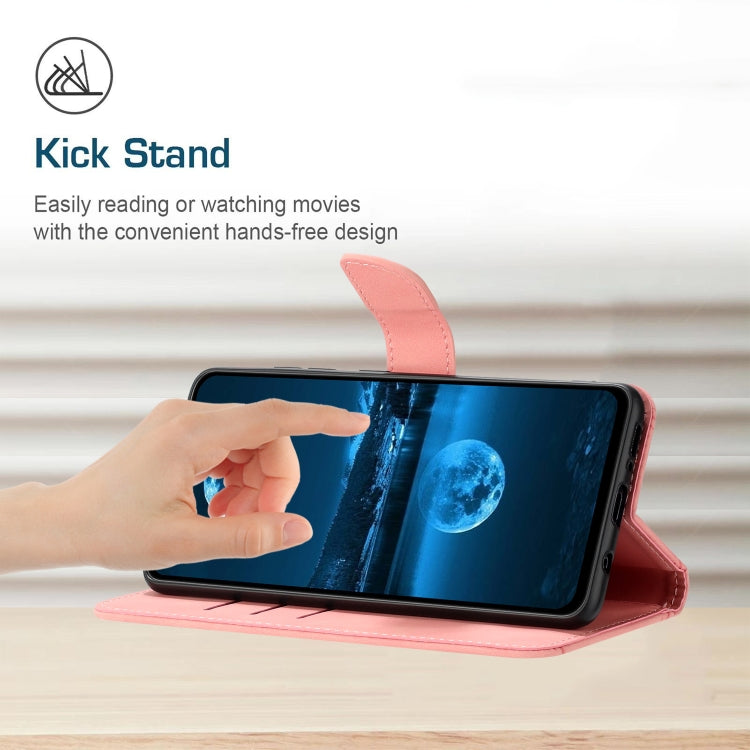 For Realme 11 4G Global Stitching Embossed Leather Phone Case