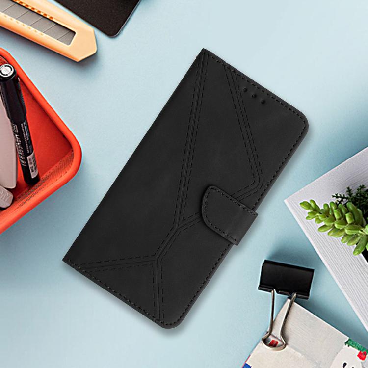 For Realme C85 Pro 4G Stitching Embossed Leather Phone Case
