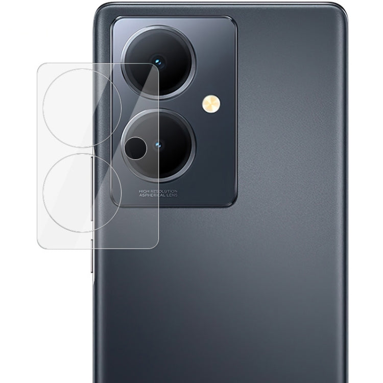 For vivo Y78+ 5G imak Integrated Rear Camera Lens Tempered Glass Film with Lens Cap