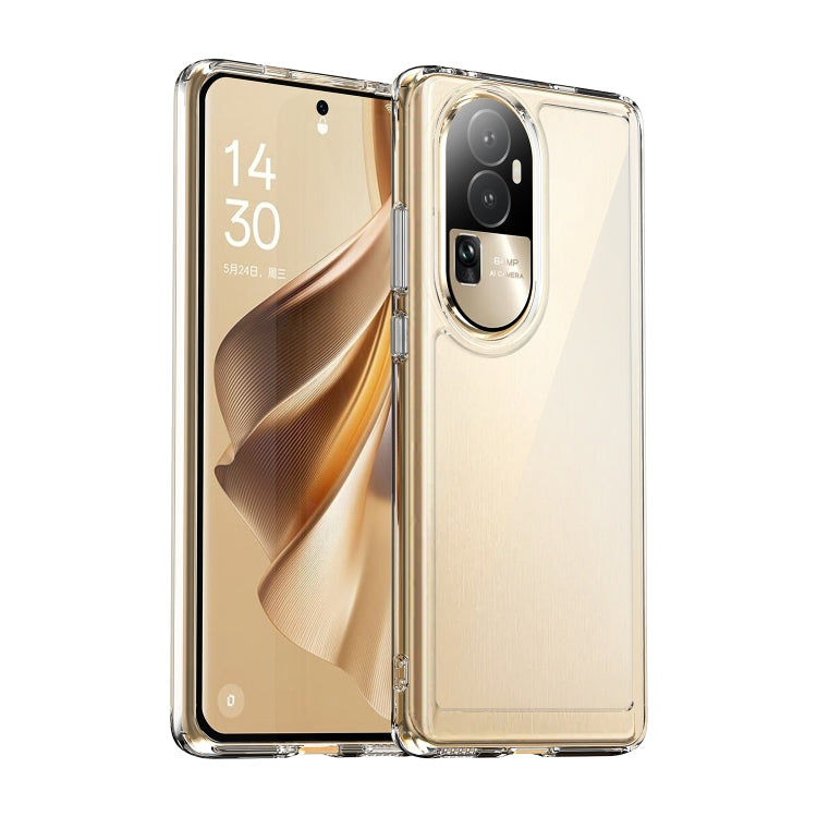 For OPPO Reno10 Pro+ Colorful Series Acrylic + TPU Phone Case