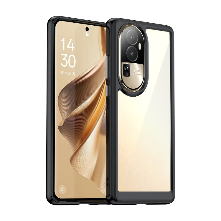 For OPPO Reno10 Pro+ Colorful Series Acrylic + TPU Phone Case