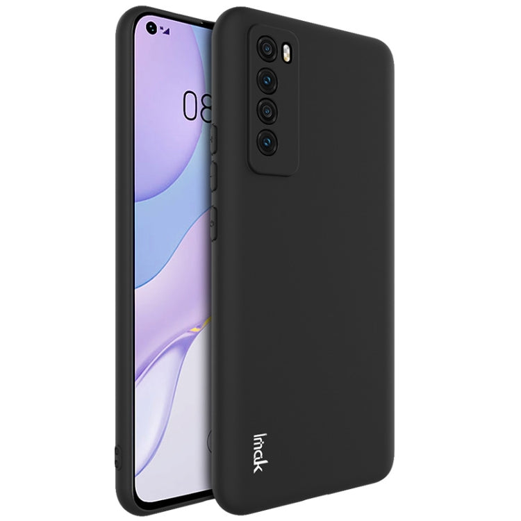 For Huawei Nova 7 5G IMAK UC-1 Series Shockproof Frosted TPU Protective Case(Black)