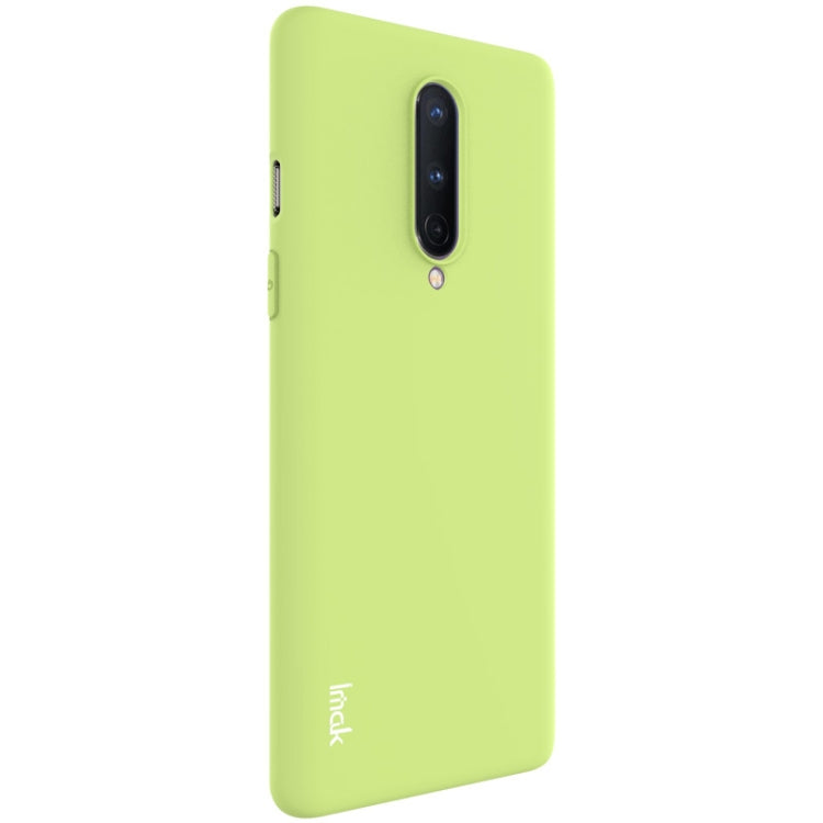 For OnePlus 8 IMAK UC-1 Series Shockproof Frosted TPU Protective Case(Green)
