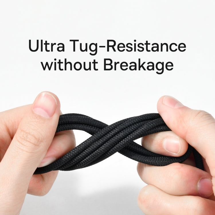 Baseus Tungsten Gold Series 100W USB to USB-C / Type-C Fast Charging Data Cable, Length: