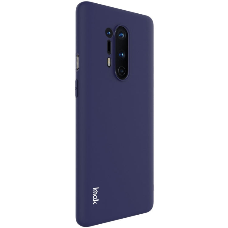 For OnePlus 8 Pro IMAK UC-1 Series Shockproof Frosted TPU Protective Case(Blue)