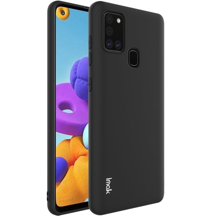 For Samsung Galaxy A21s IMAK UC-1 Series Shockproof Frosted TPU Protective Case