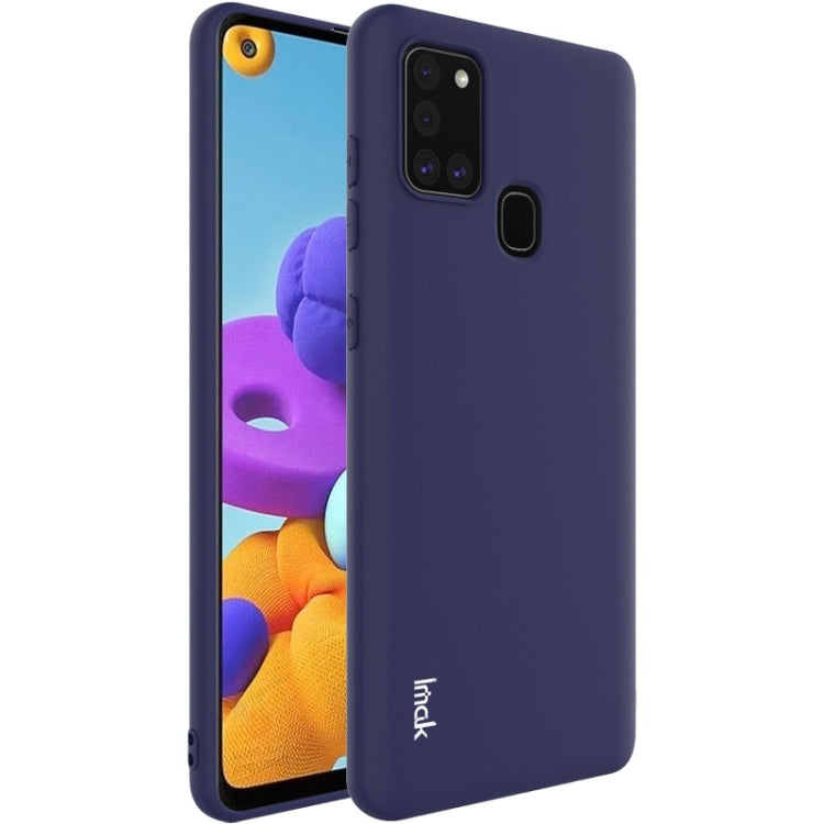 For Samsung Galaxy A21s IMAK UC-1 Series Shockproof Frosted TPU Protective Case