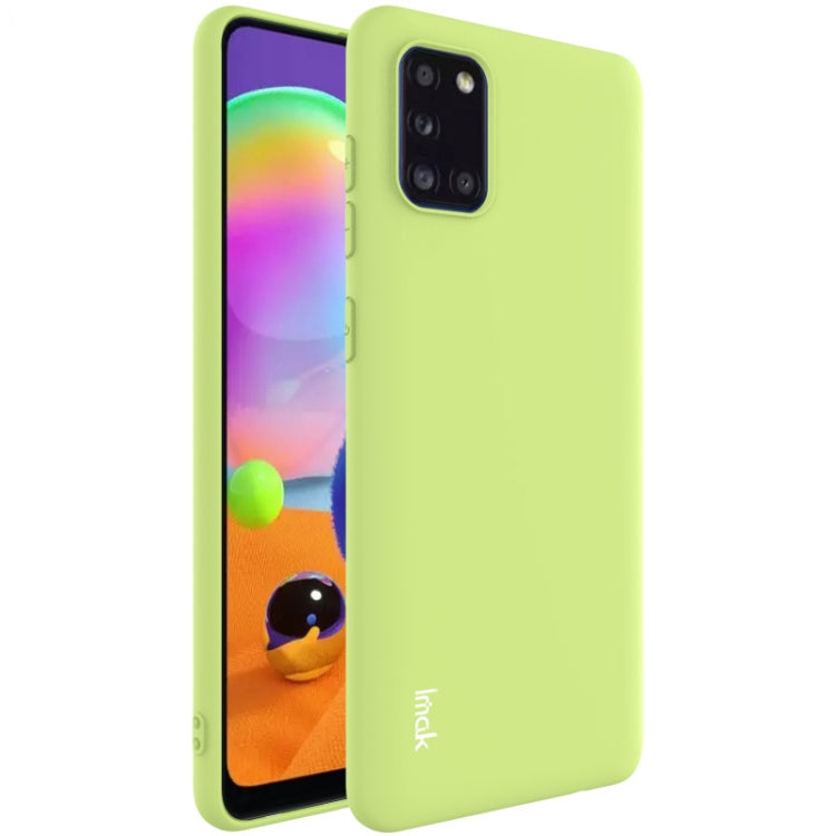 For Samsung Galaxy A31 IMAK UC-1 Series Shockproof Frosted TPU Protective Case(Green)