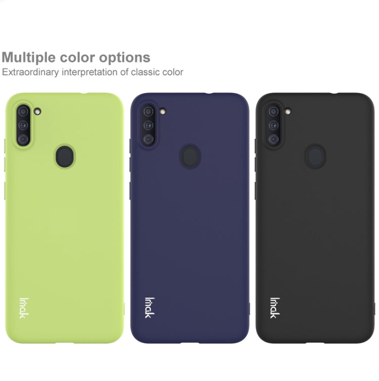 For Samsung Galaxy M11 IMAK UC-1 Series Shockproof Frosted TPU Protective Case