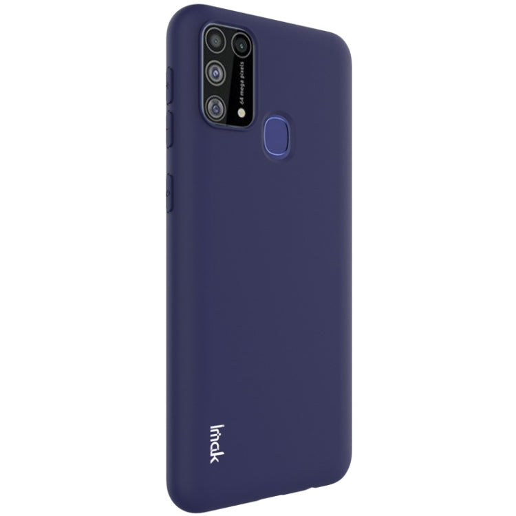 For Samsung Galaxy M31 IMAK UC-1 Series Shockproof Frosted TPU Protective Case(Blue)