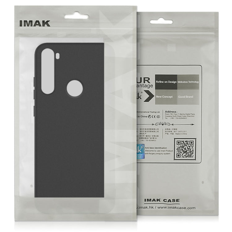 For Samsung Galaxy Note 10+ IMAK UC-1 Series Shockproof Frosted TPU Protective Case(Blue)