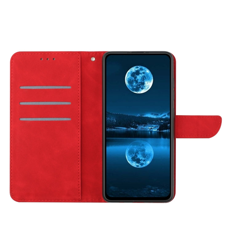 For iPhone 16 Pro Max Stitching Embossed Leather Phone Case