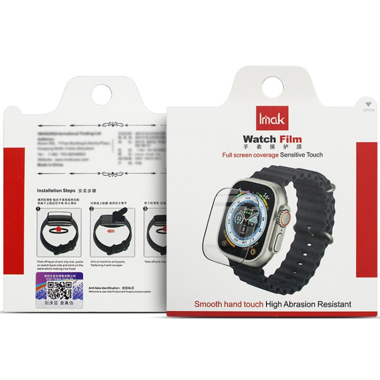 For HAYLOU LS05 Lite IMAK Plexiglass HD Watch Protective Film