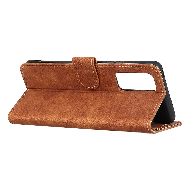 For Samsung Galaxy Note20 KHAZNEH Retro Texture PU + TPU Horizontal Flip Leather Case with Holder & Card Slots & Wallet