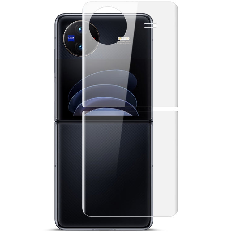 For vivo X Flip 1 Sets imak Curved Full Screen Hydrogel Film (Screen+Back)