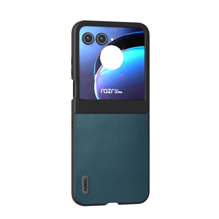 For Motorola Razr 50 ABEEL Genuine Leather Xiaoya Series Phone Case