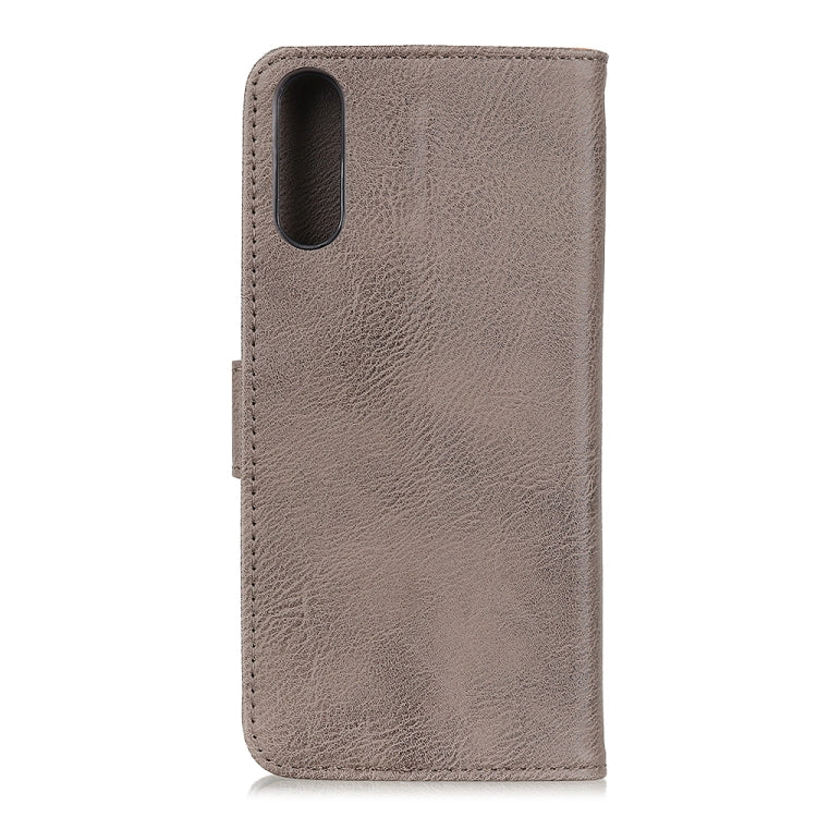 For LG Velvet KHAZNEH Cowhide Texture Horizontal Flip Leather Case with Holder & Card Slots & Wallet