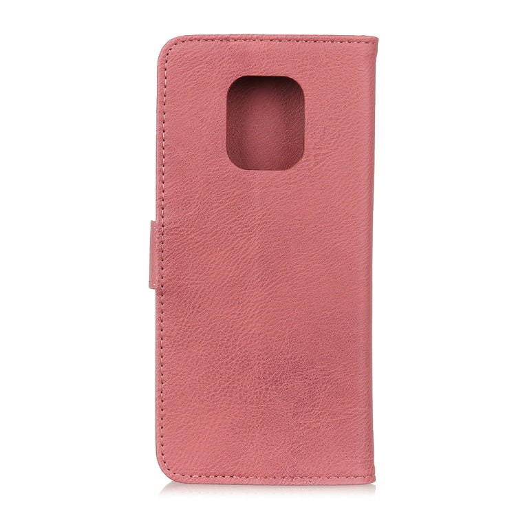 For Xiaomi Redmi Note 9S / Note 9 Pro / Note 9 Pro Max KHAZNEH Cowhide Texture Horizontal Flip Leather Case with Holder & Card Slots & Wallet