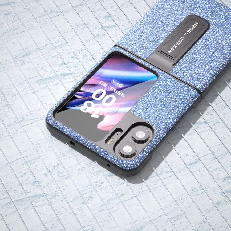 For OPPO Find N2 Flip Diamond Series Phone Case with Holder