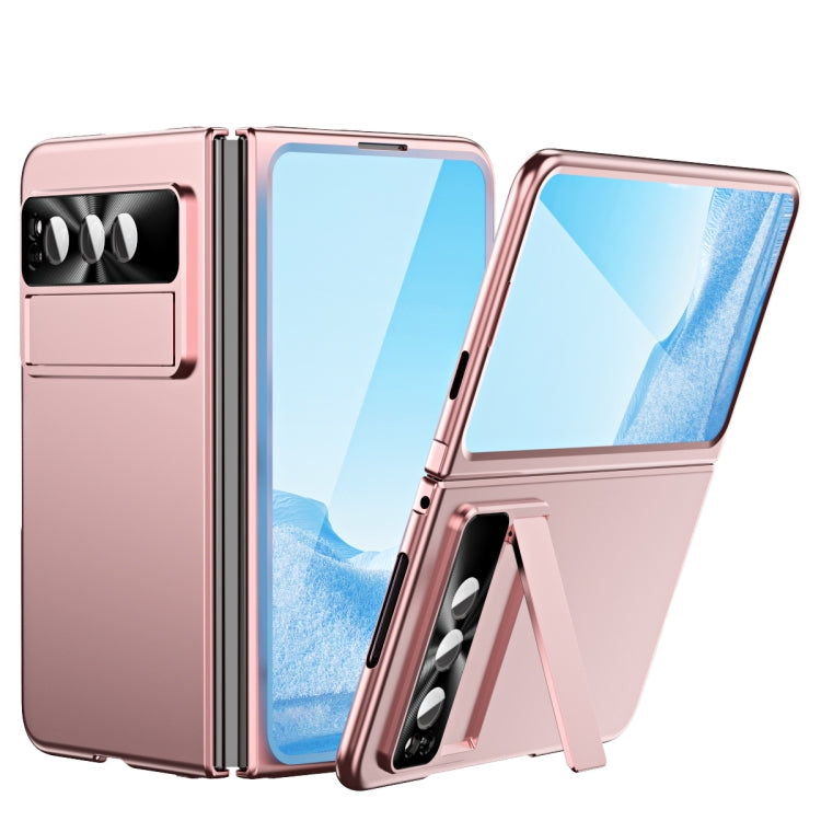 For Google Pixel Fold Integrated Electroplating PC Folding Phone Case