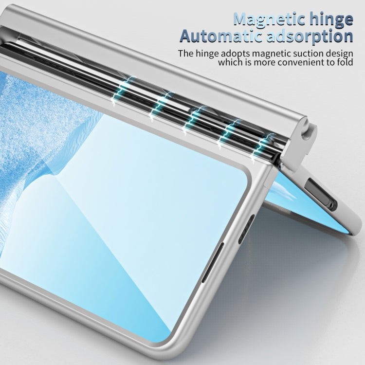 For Google Pixel Fold Integrated Electroplating PC Folding Phone Case