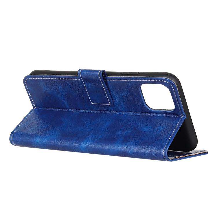 For iPhone 12 mini Retro Crazy Horse Texture Horizontal Flip Leather Case with Holder & Card Slots & Photo Frame & Wallet